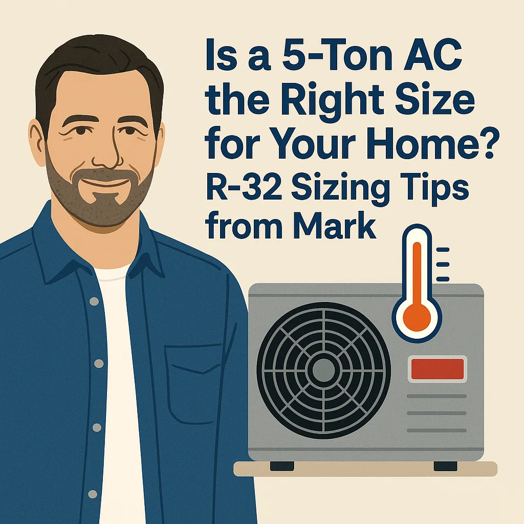 Is a 5-Ton AC the Right Size for Your Home R-32 Sizing Tips from Mark