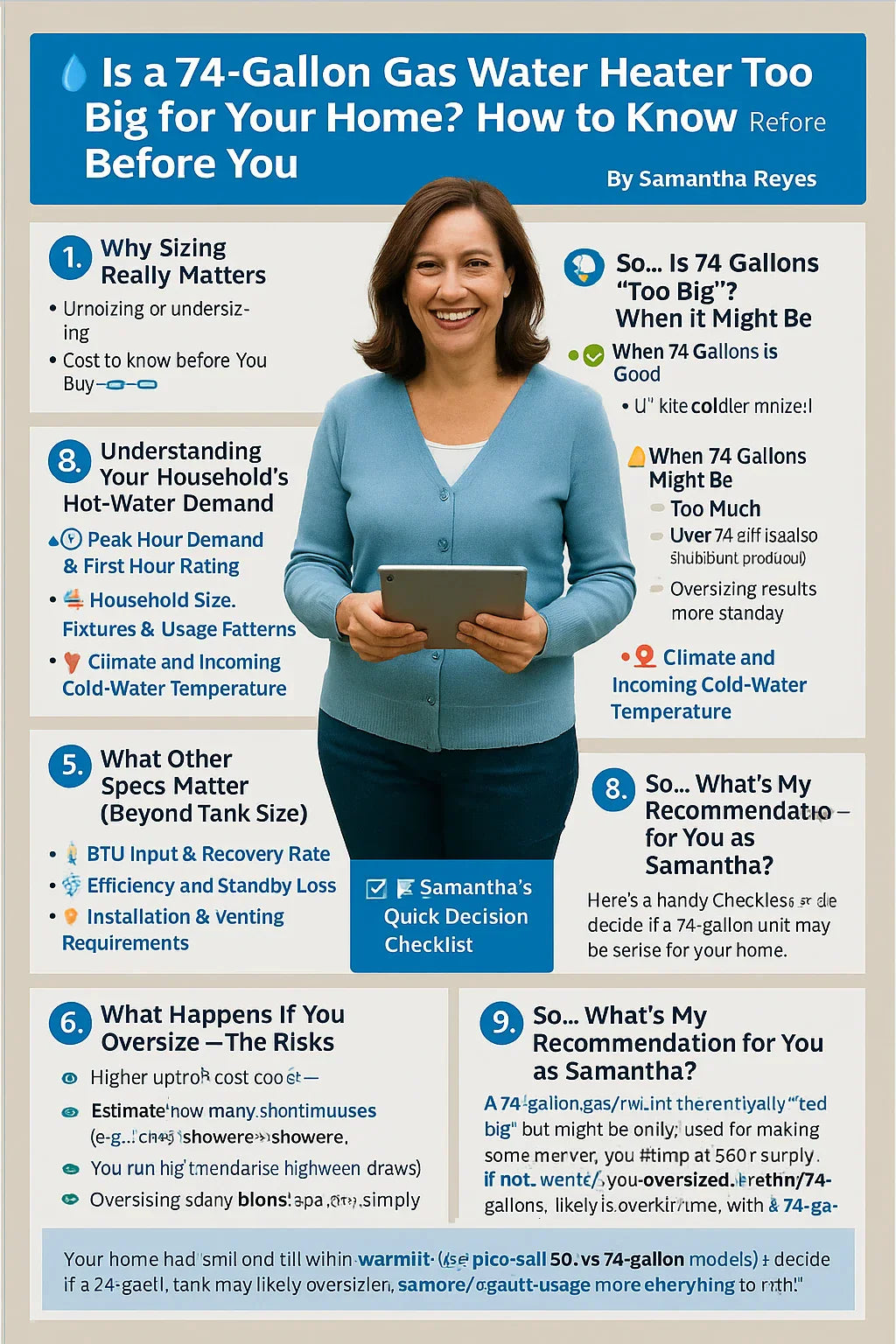 Is a 74-Gallon Gas Water Heater Too Big for Your Home How to Know Before You Buy