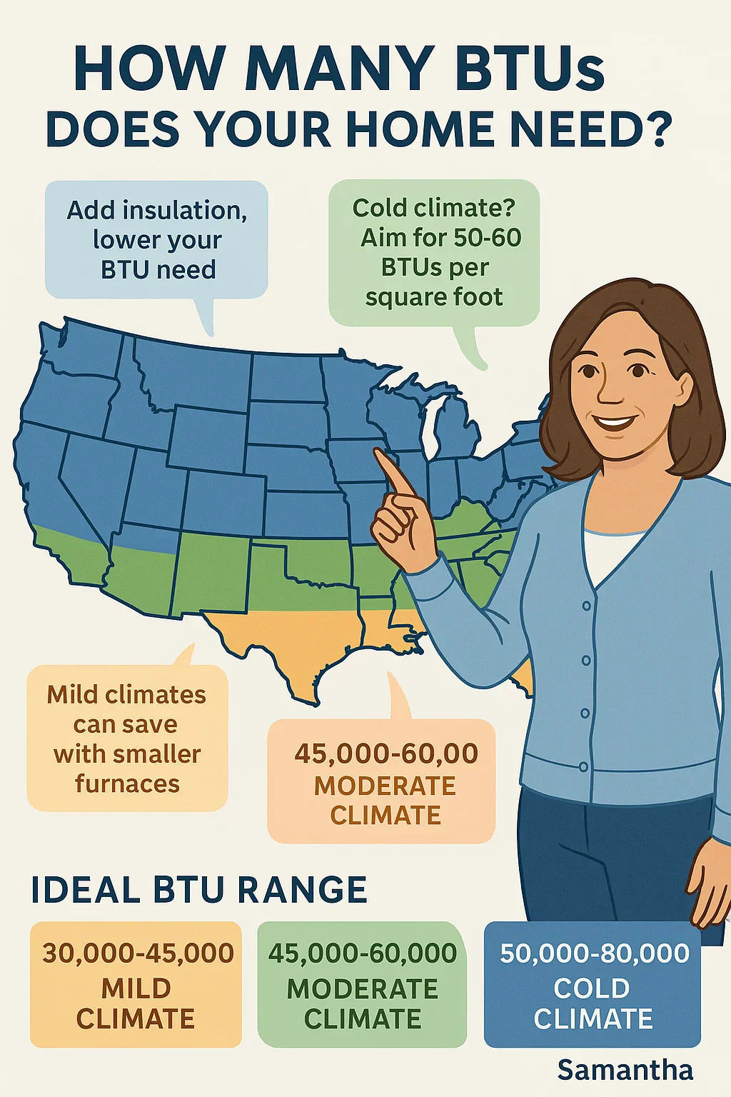 Is an 80,000 BTU Furnace Right for Your Home Sizing & Climate Considerations