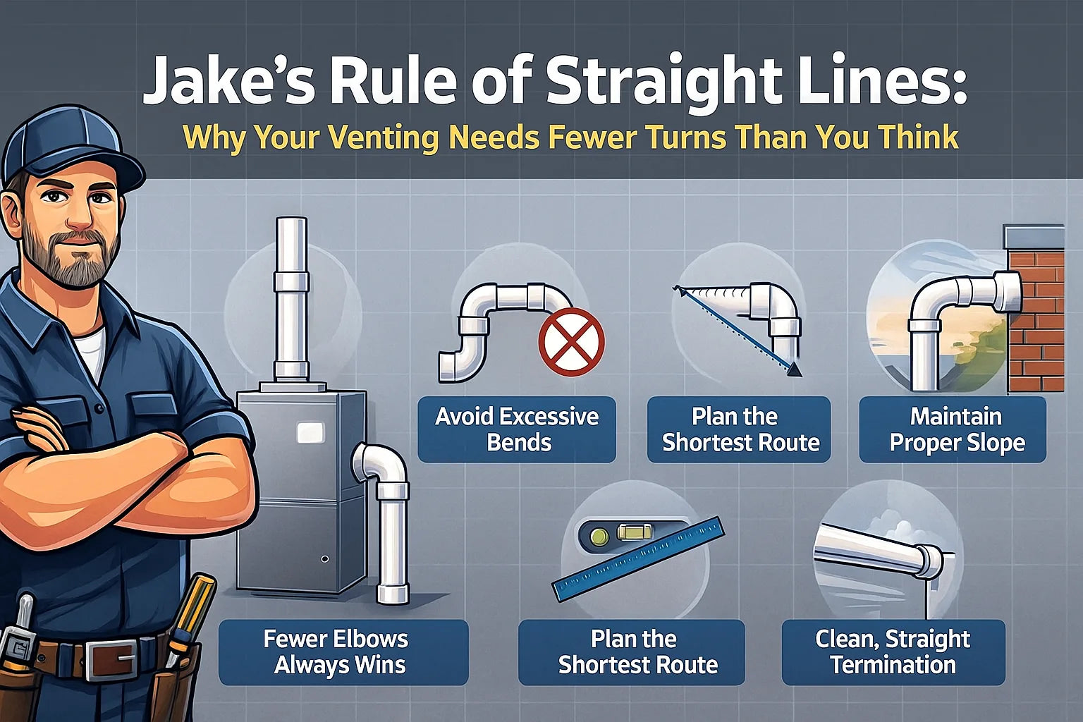 Jake’s Rule of Straight Lines Why Your Venting Needs Fewer Turns Than You Think