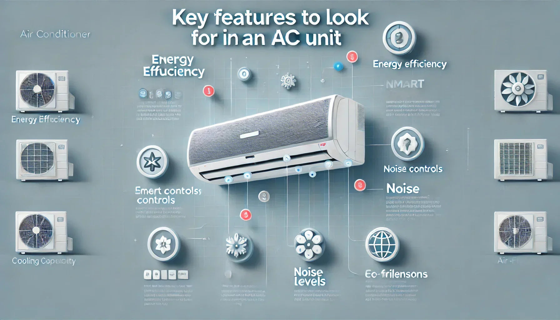 Image of Key Features to look for an in AC Unit