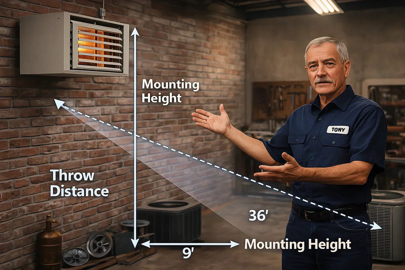 Line of Fire How Poor Throw Distance and Wrong Mounting Height Destroy Heat Coverage