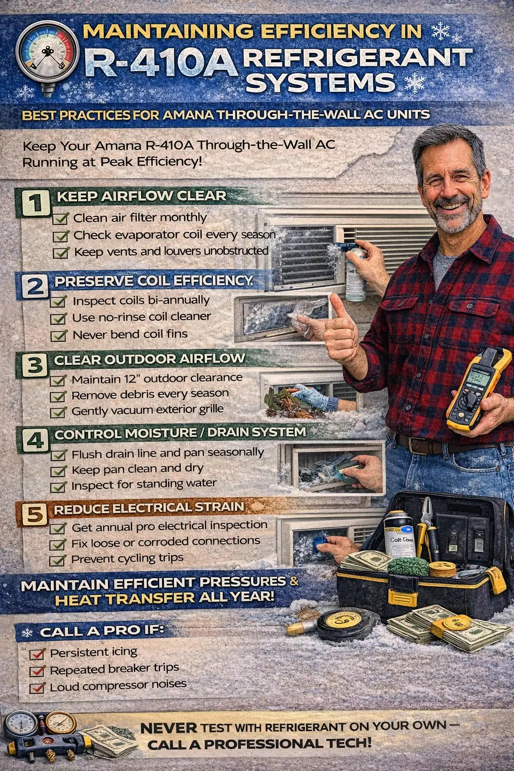 Maintaining Efficiency in R-410A Refrigerant Systems Best Practices for Amana Units