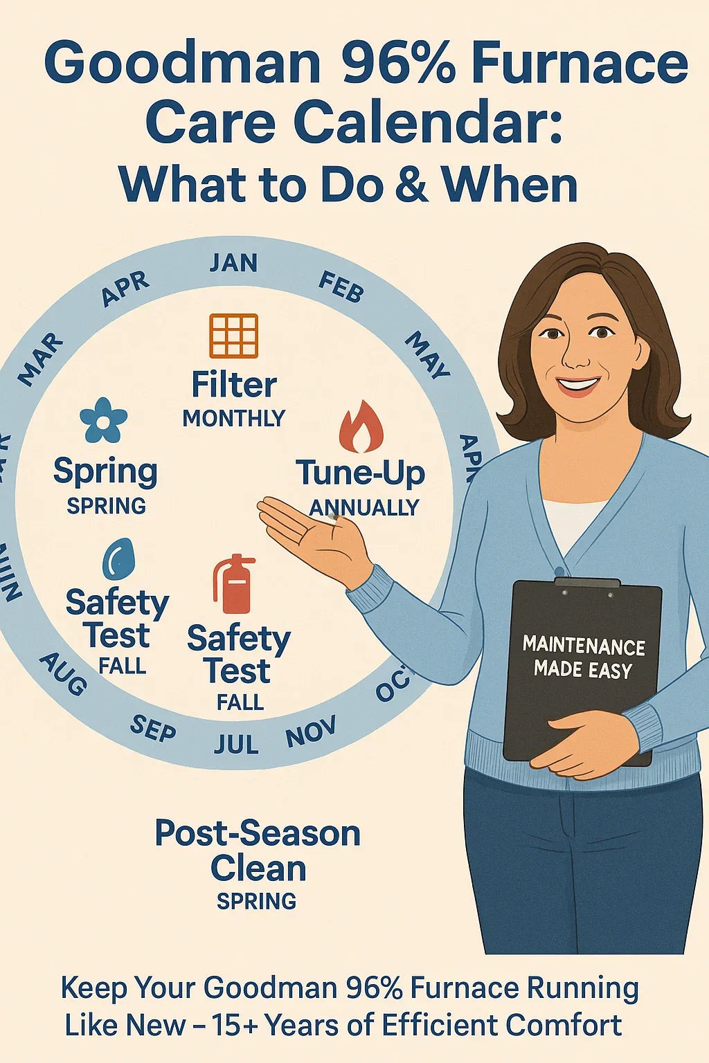 Maintenance Guide How to Keep Your Goodman 96% Furnace Running Efficiently