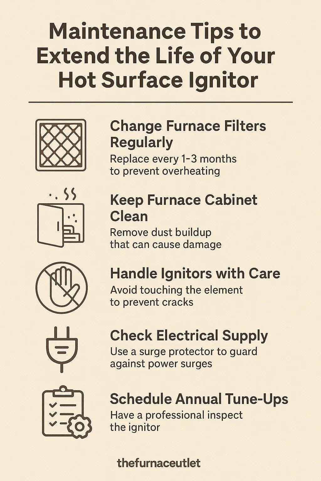 Maintenance Tips to Extend the Life of Your Hot Surface Ignitor