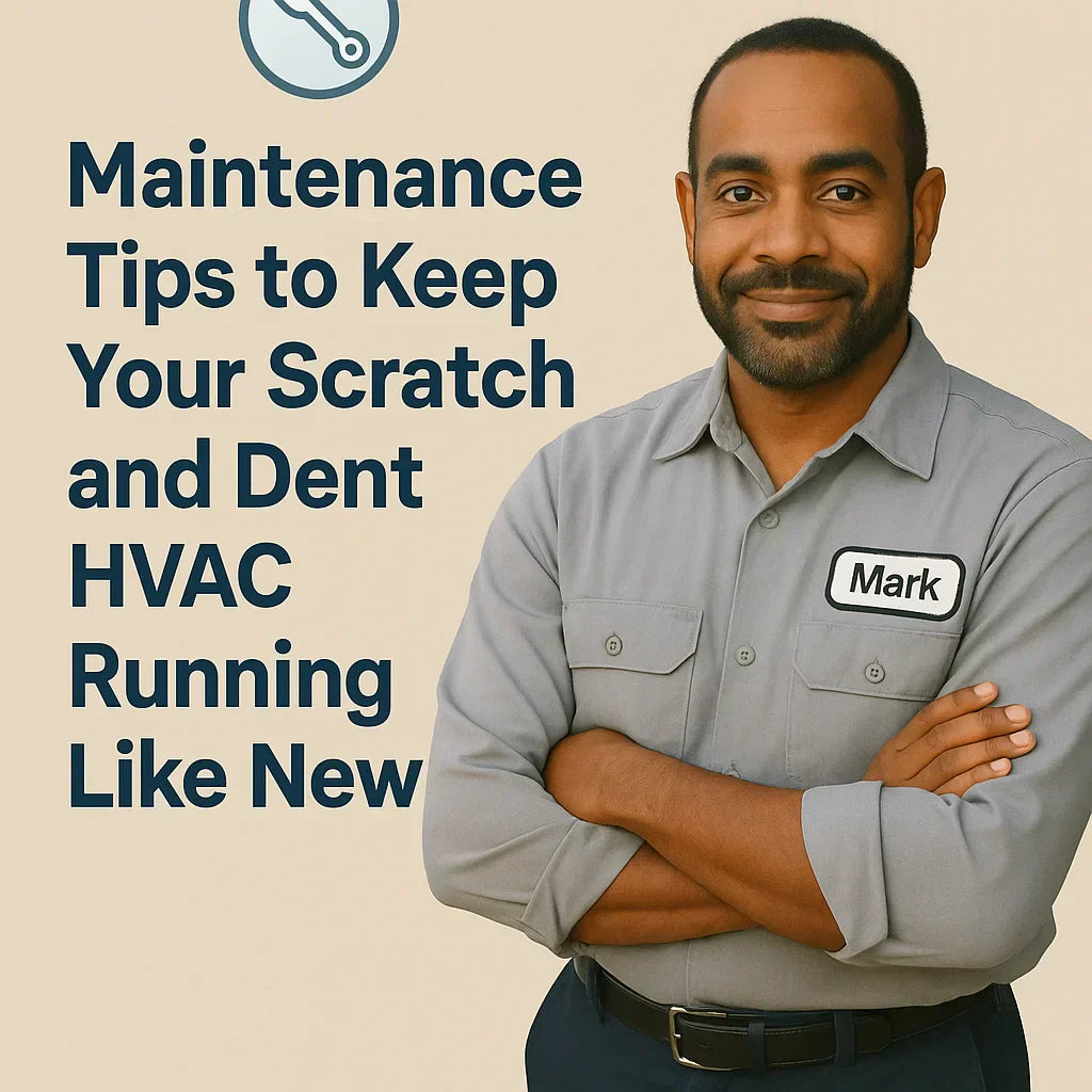 Maintenance Tips to Keep Your Scratch and Dent HVAC Running Like New