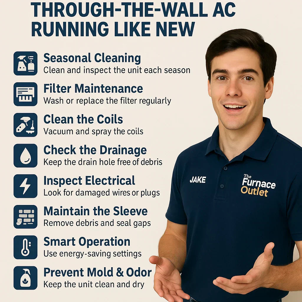 Maintenance Tips to Keep Your Through-the-Wall AC Running Like New