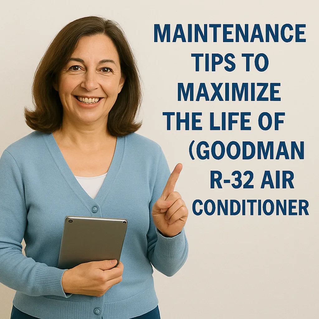 Maintenance Tips to Maximize the Life of Your Goodman R-32 Air Conditioner