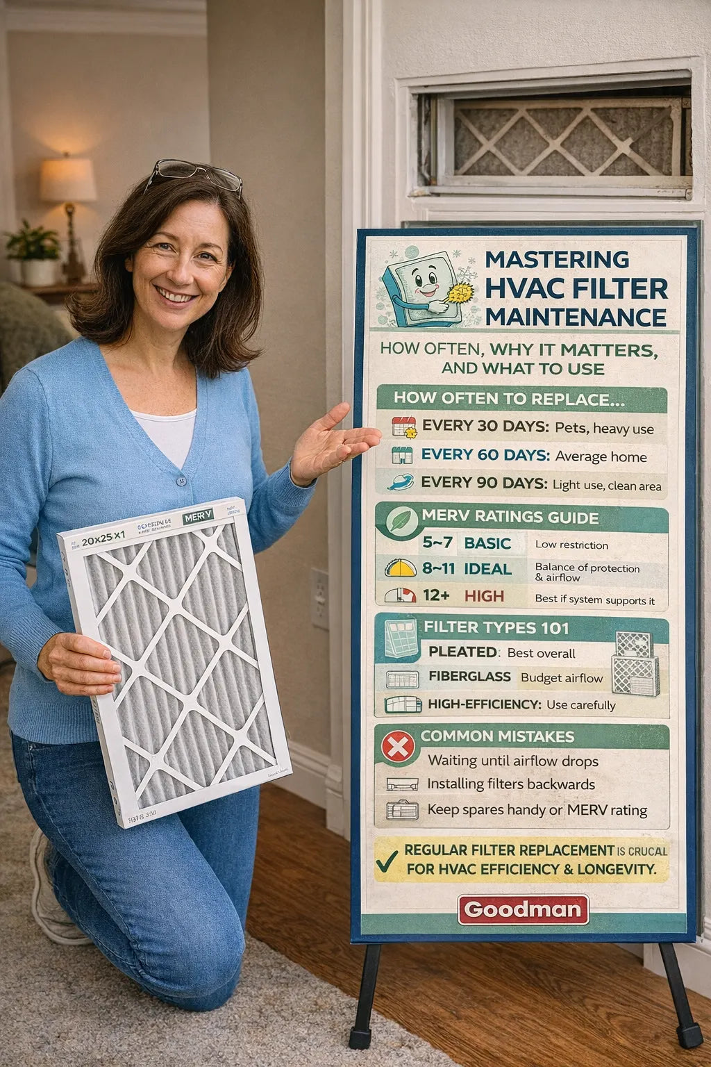 Mastering HVAC Filter Maintenance: How Often, Why It Matters, and What to Use