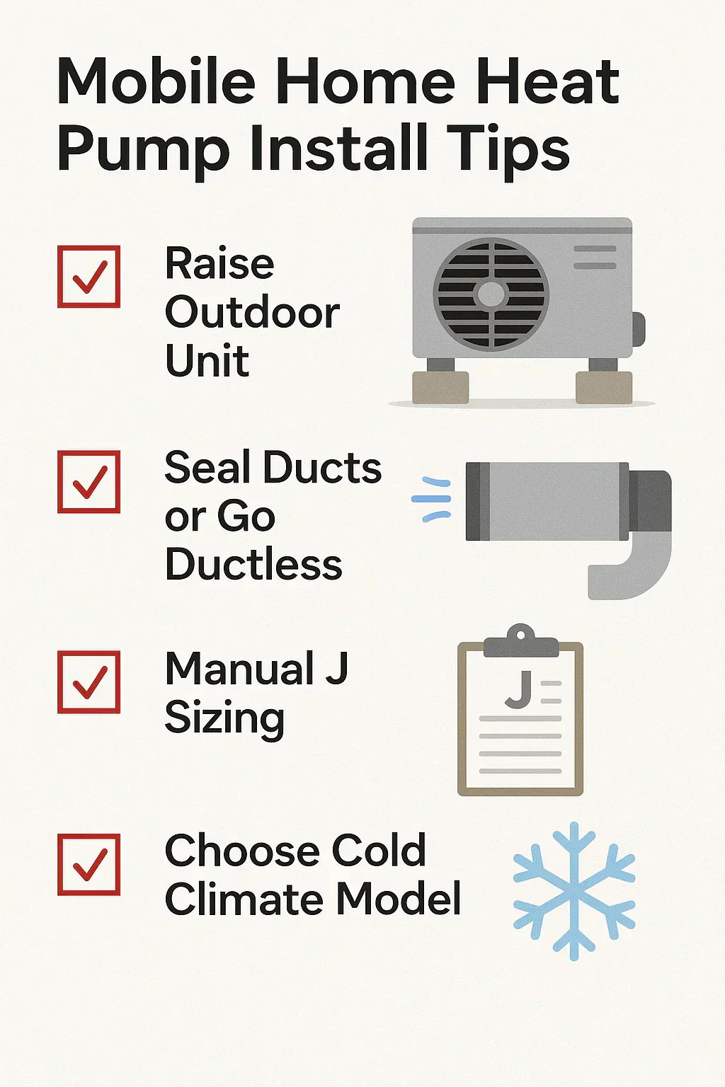 Best Cold Climate Heat Pumps for Mobile Homes and Small Spaces (2025)