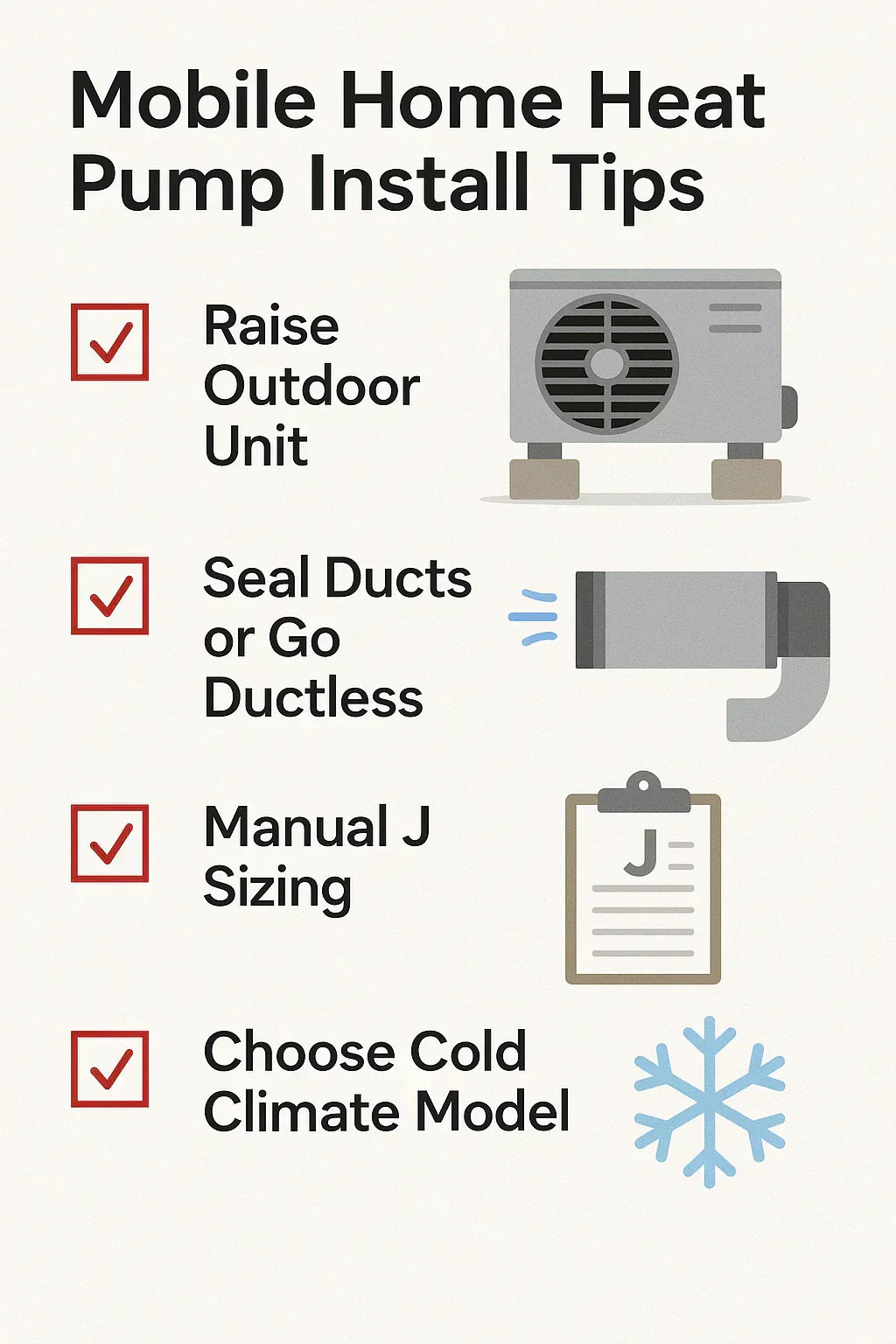 Best Cold Climate Heat Pumps for Mobile Homes and Small Spaces (2025)