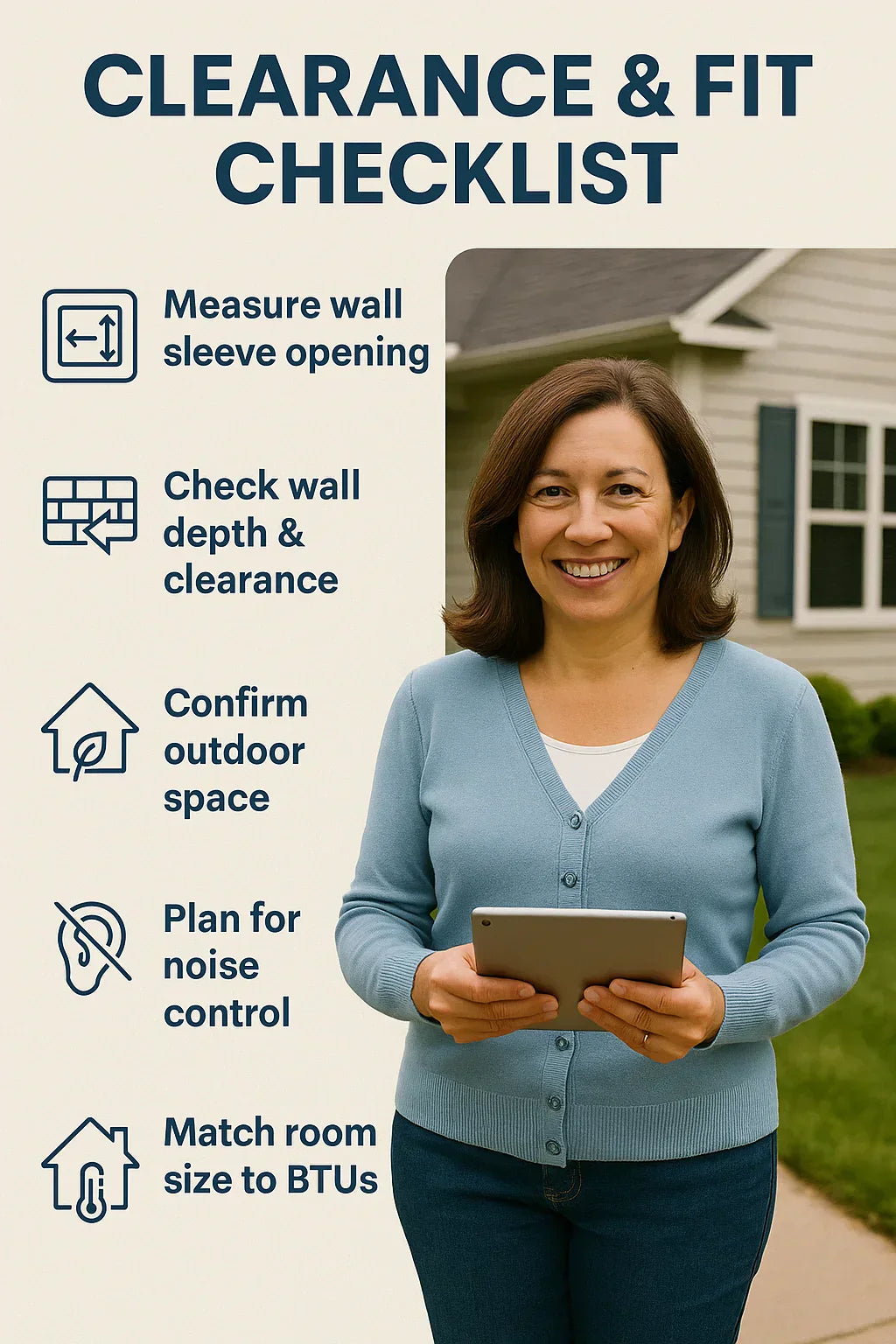 Noise, Space & Design Will a 17,000 BTU PTAC Fit Your Room Setup