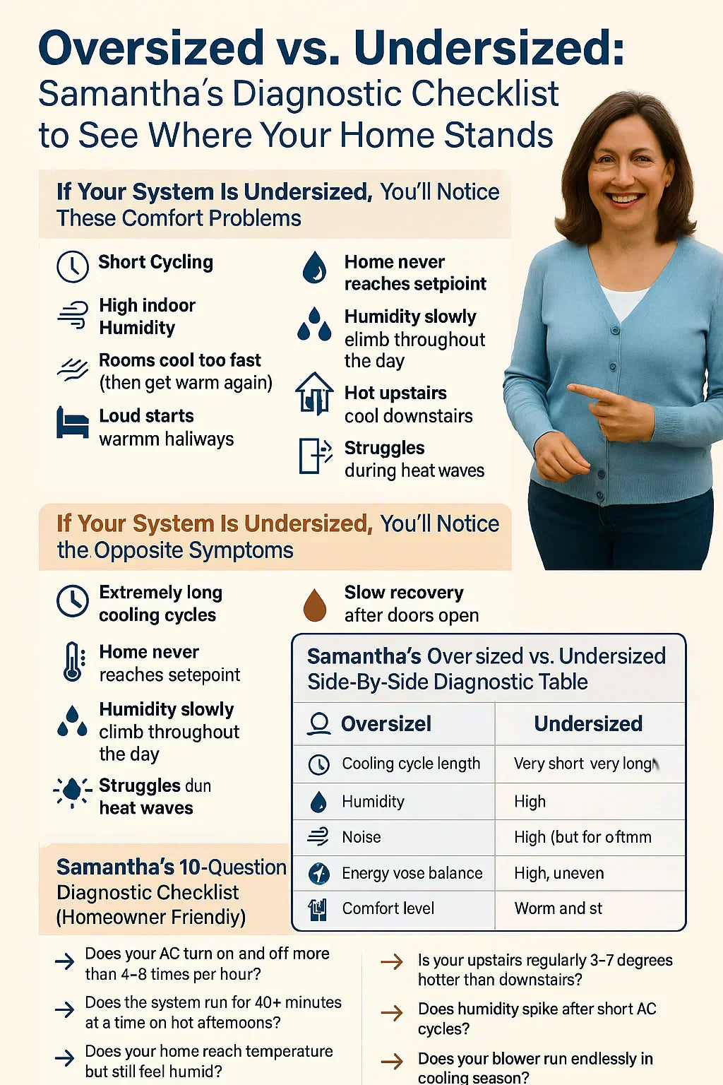 Oversized vs. Undersized: Samantha’s Diagnostic Checklist to See Where Your Home Stands