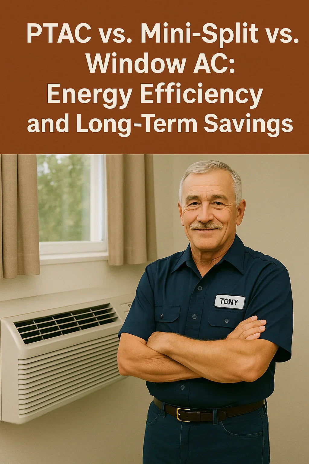 PTAC vs. Mini-Split vs. Window AC: Energy Efficiency and Long-Term Savings