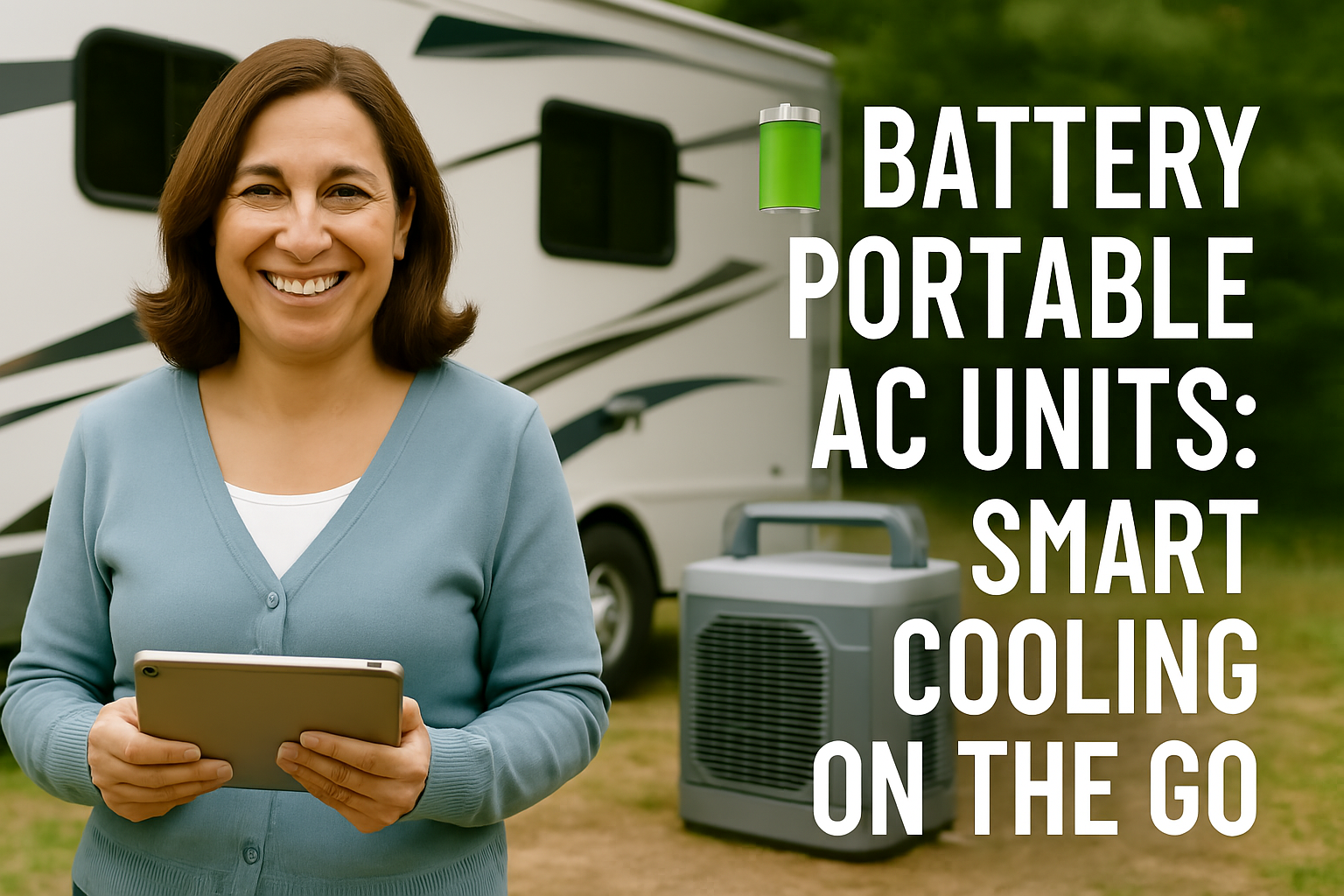 🔋 Battery Portable AC Units: Smart Cooling On the Go