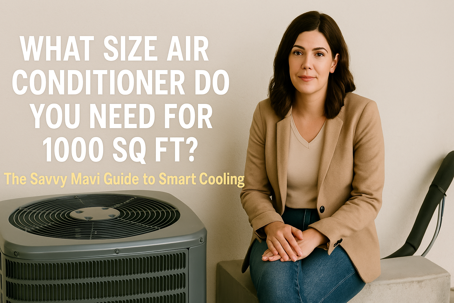 What Size Air Conditioner Do You Need for 1000 Sq Ft? The Savvy Mavi Guide to Smart Cooling