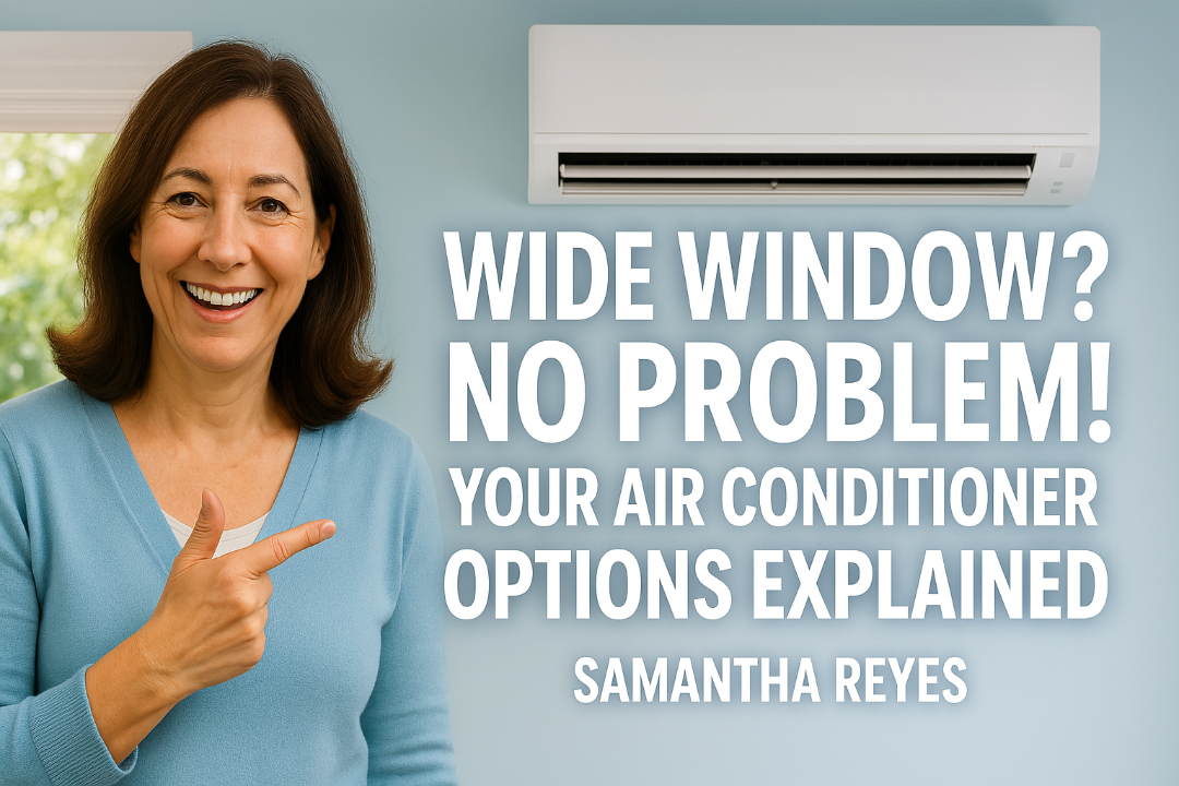 Wide Window? No Problem! Your Air Conditioner Options Explained