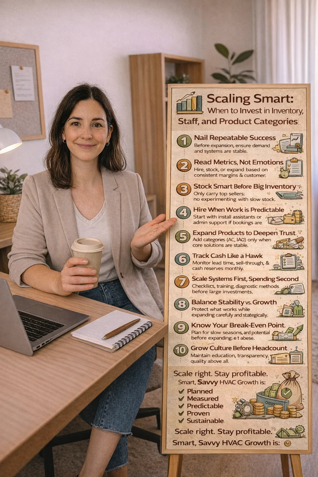 Scaling Smart: When to Invest in Inventory, Staff, and New Product Categories