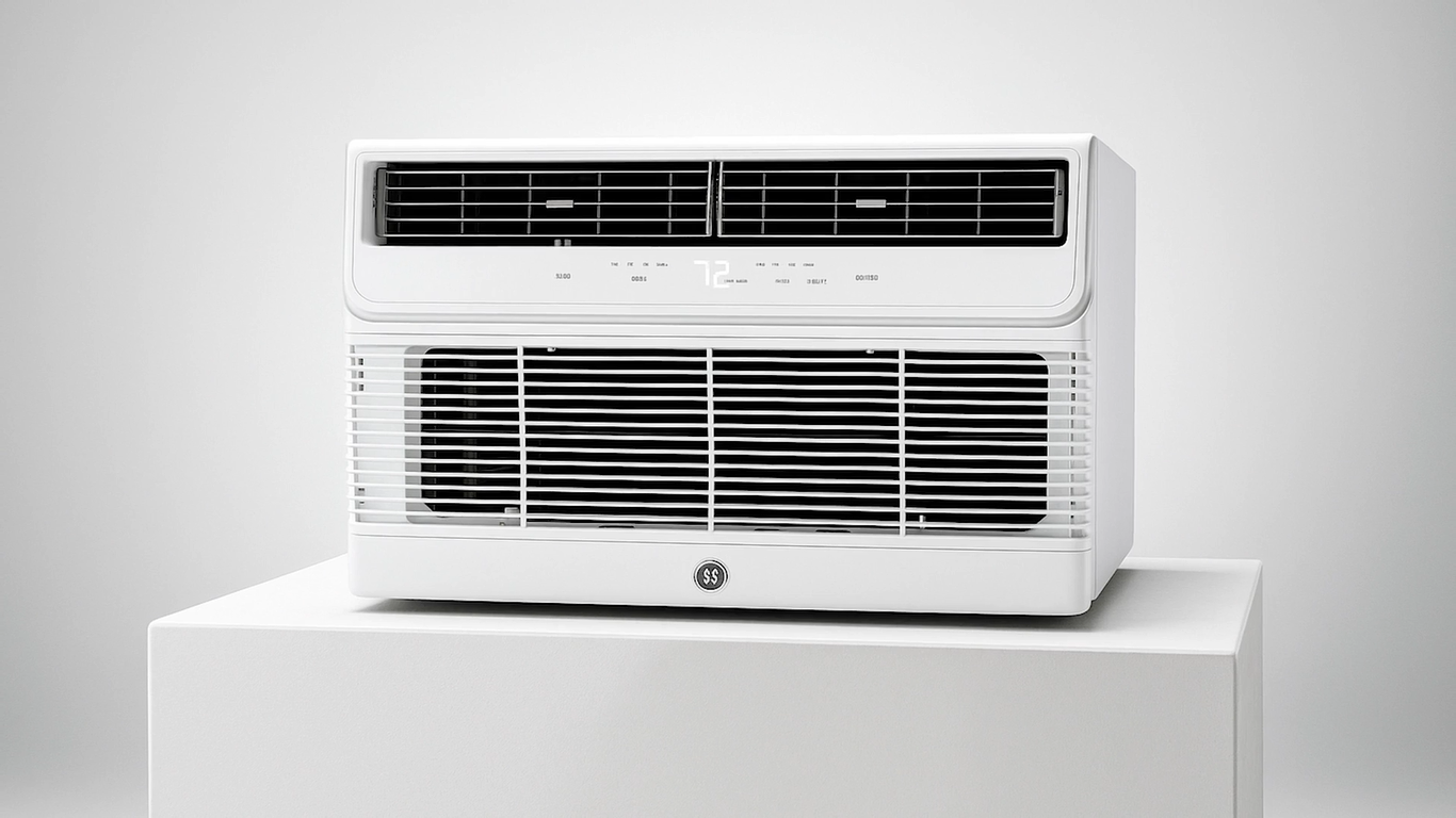 GE 12,000 BTU 208/230 Volt Through-the-Wall Air Conditioner with Electric Heat