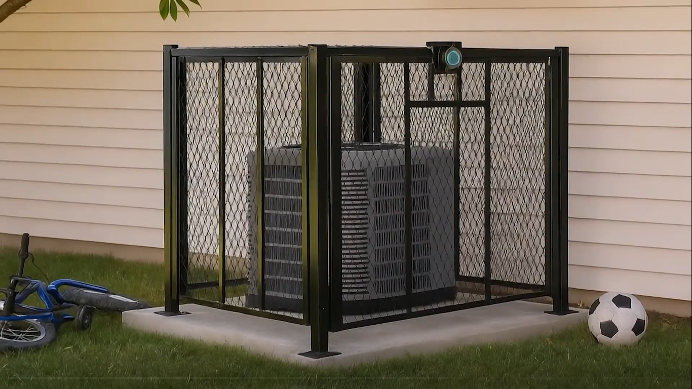 T-Rex Air Conditioner Cage