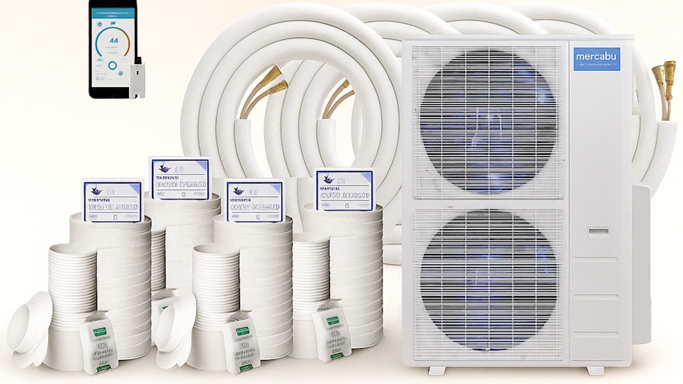 MRCOOL DIY Mini-Split Series 5th Generation 48,000 BTU 3-Zone Wall Mounted