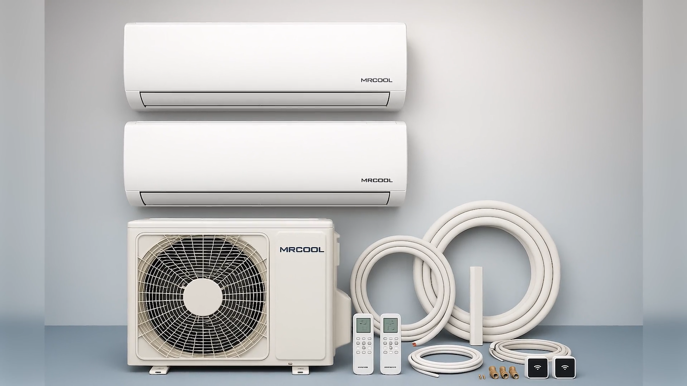 MRCOOL DIY Mini-Split Series 5th Generation 18,000 BTU 2-Zone Wall Mounted