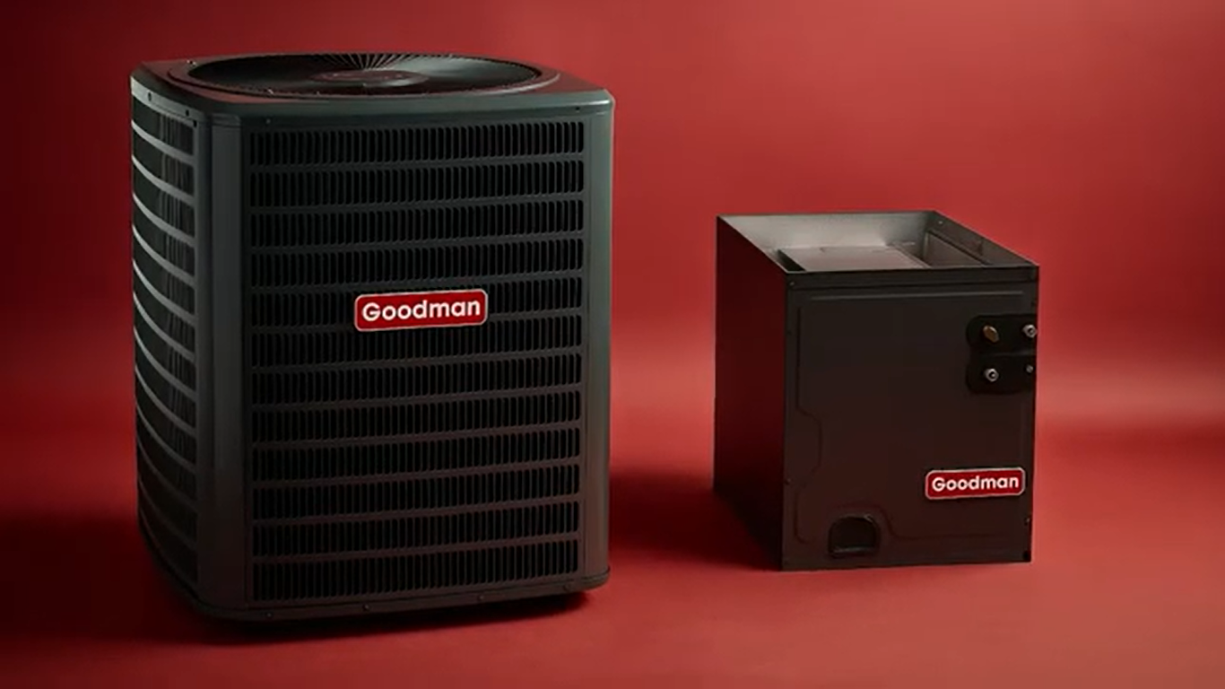 Goodman 3 Ton 15.2 SEER2 R32 AC Condenser GLXS4BA3610, 3 Ton TXV Vertical A Coil