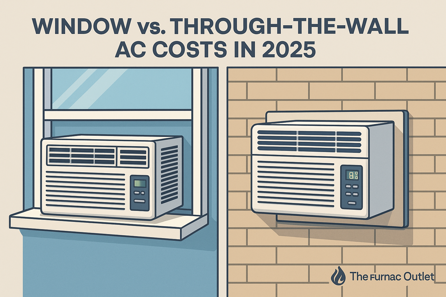 Window vs. Through-the-Wall AC Costs in 2025: Price Breakdown, Energy Use, and Best Value Tips