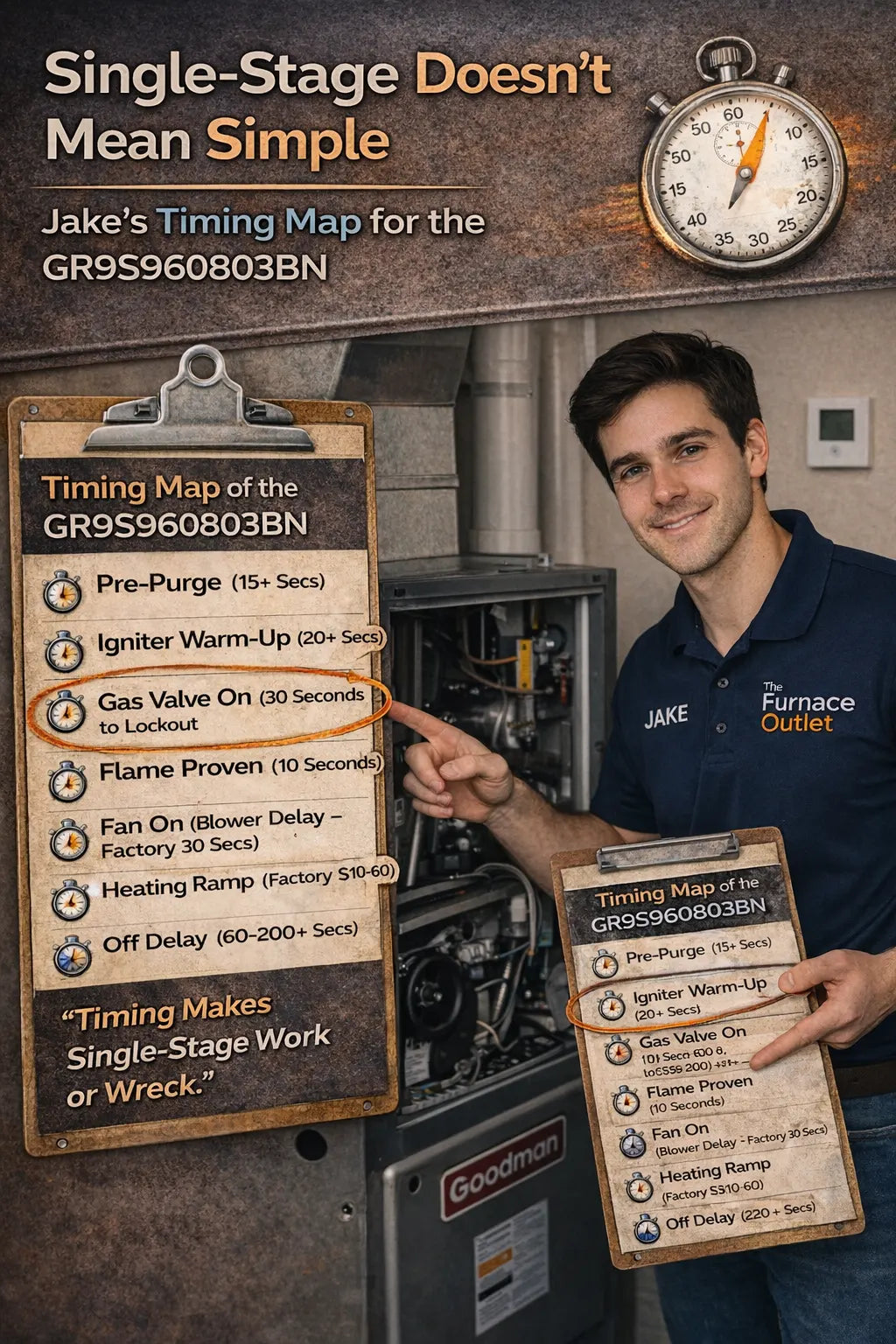 Single-Stage Doesn’t Mean Simple Jake’s Timing Map for the GR9S960803BN