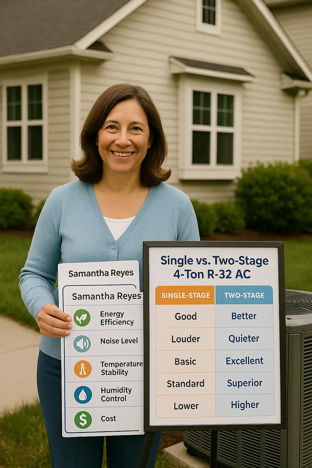 Single vs. Two-Stage 4-Ton R-32 ACs Which Should You Choose