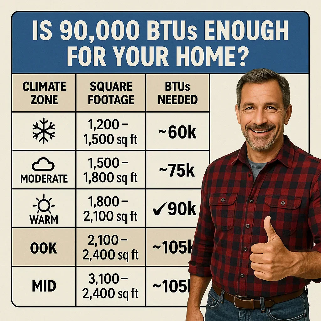 Sizing Guide Is 90,000 BTUs Enough for Your Home
