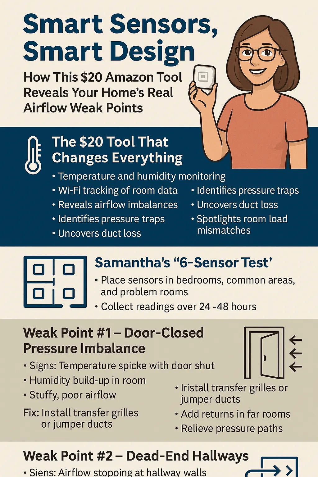 Smart Sensors, Smart Design How This $20 Amazon Tool Reveals Your Home’s Real Airflow Weak Points