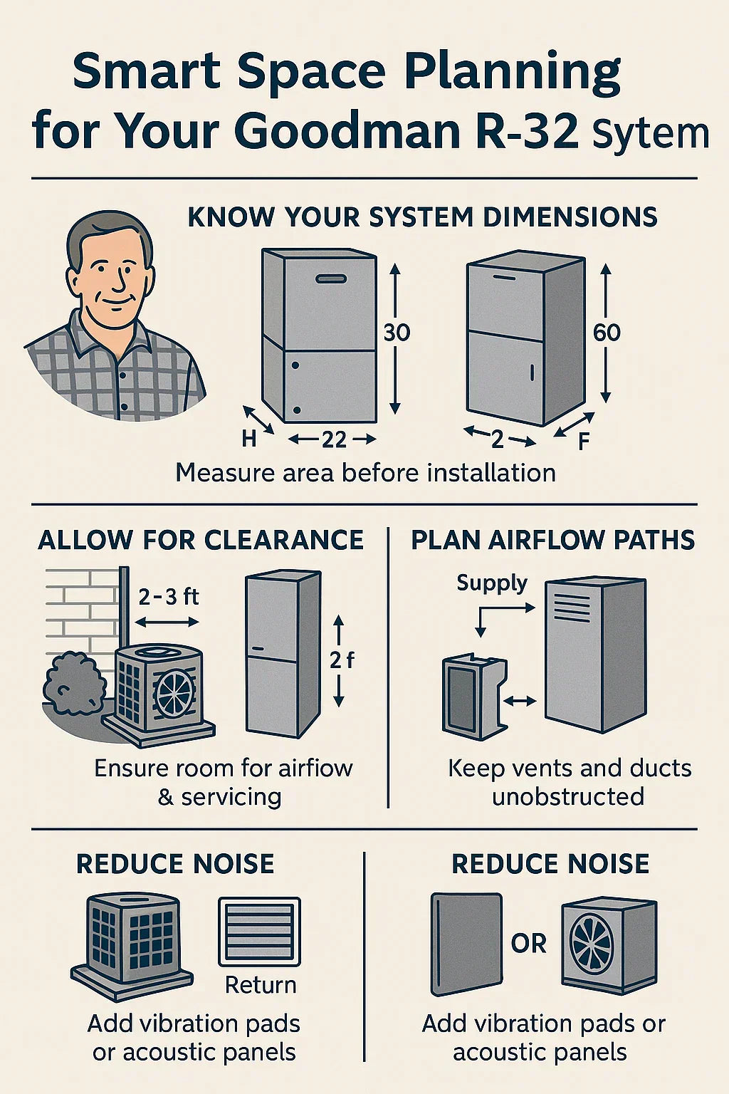 Space & Noise Considerations Will It Fit Comfortably in Your Utility Area