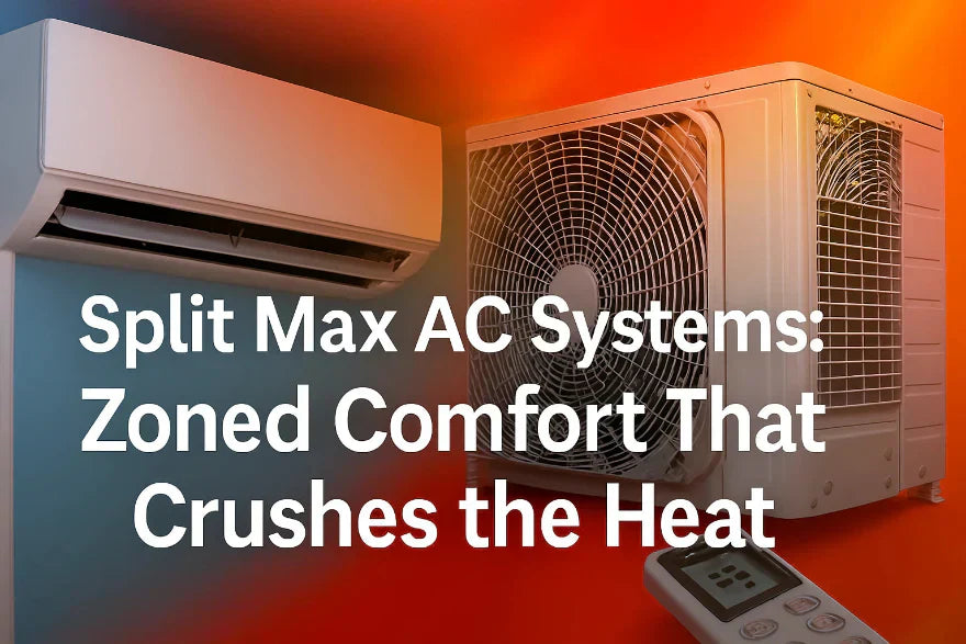 Split Max AC Systems: Zoned Comfort That Crushes the Heat