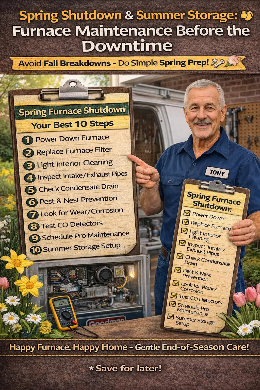 Spring Shutdown & Summer Storage Furnace Maintenance Before the Downtime