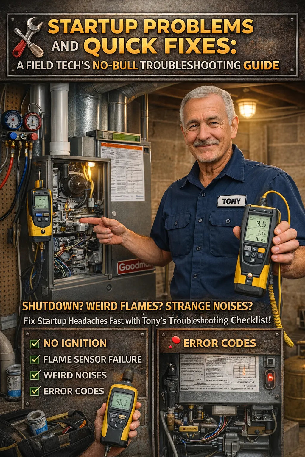 Startup Problems and Quick Fixes A Field Tech’s No-Bull Troubleshooting Guide