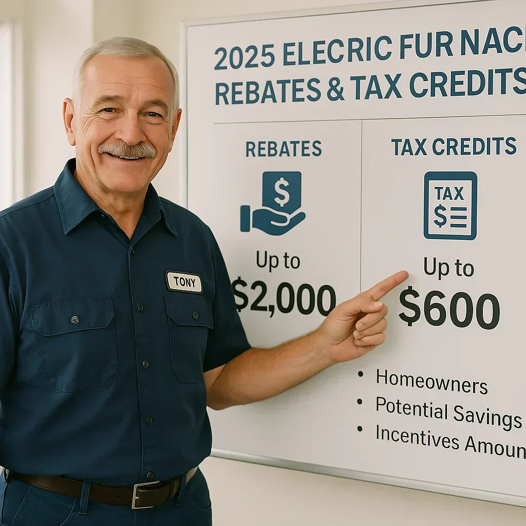 Tax Credits and Rebates: How to Save on Your Electric Furnace Upgrade in 2025