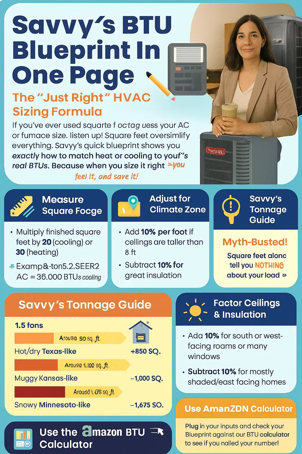 The BTU Blueprint: How to Match the Perfect System to Your Home (Without Guessing)
