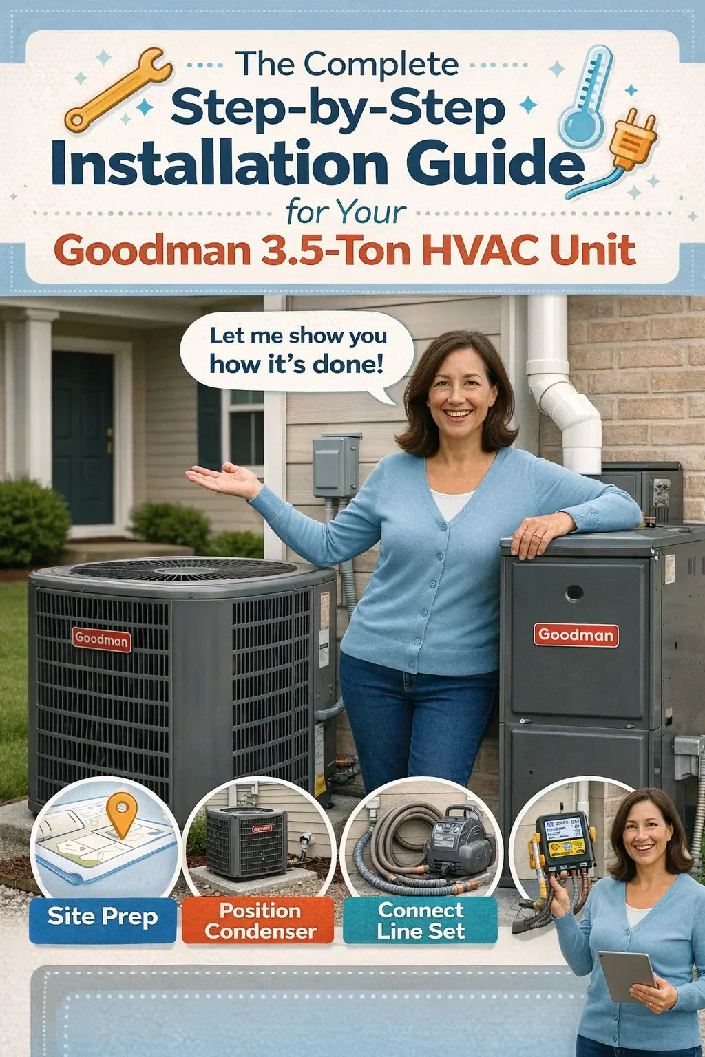 The Complete Step-by-Step Installation Guide for Your Goodman 3.5-Ton HVAC Unit