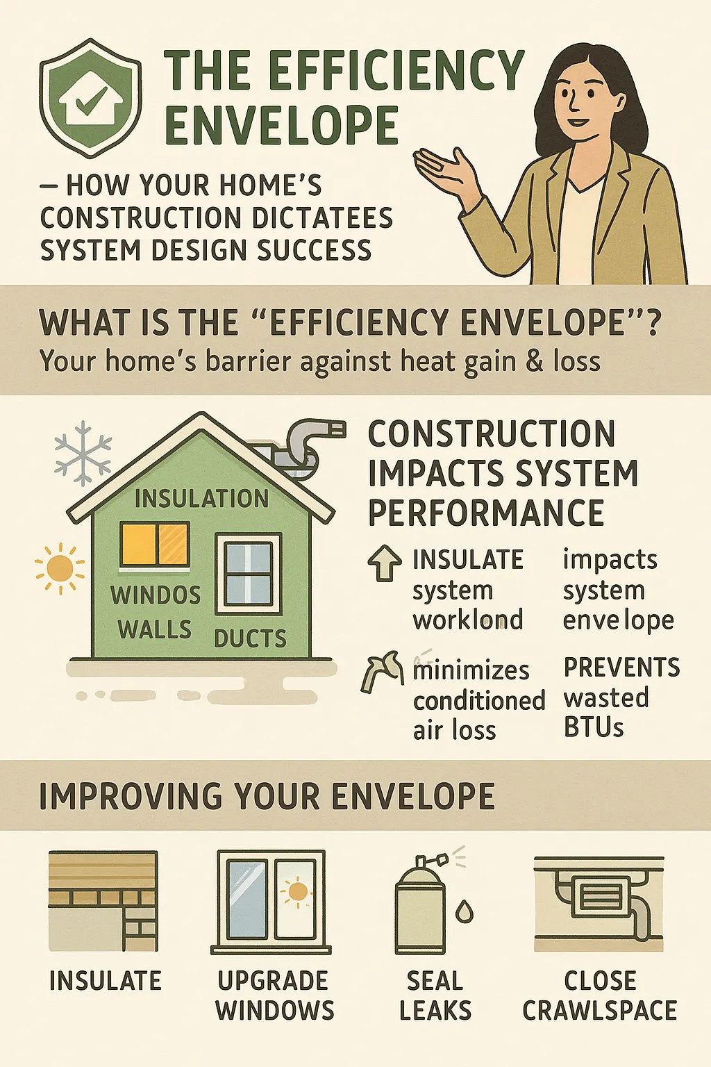 The Efficiency Envelope — How Your Home’s Construction Dictates System Design Success