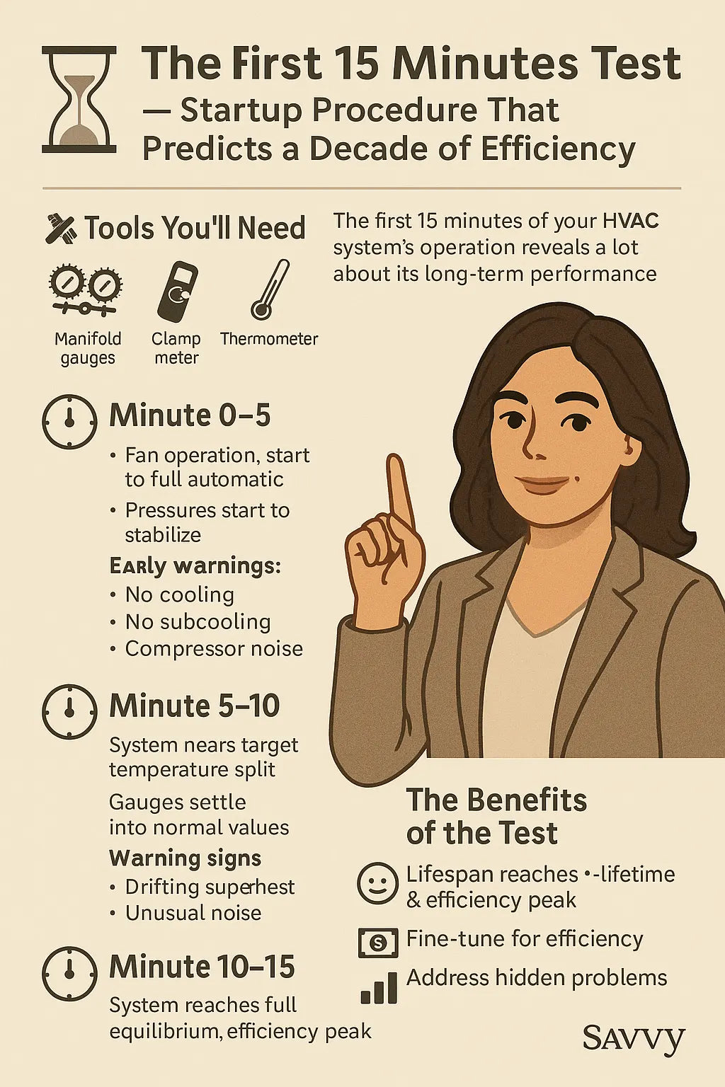 The ‘First 15 Minutes’ Test — A Startup Procedure That Predicts a Decade of Efficiency