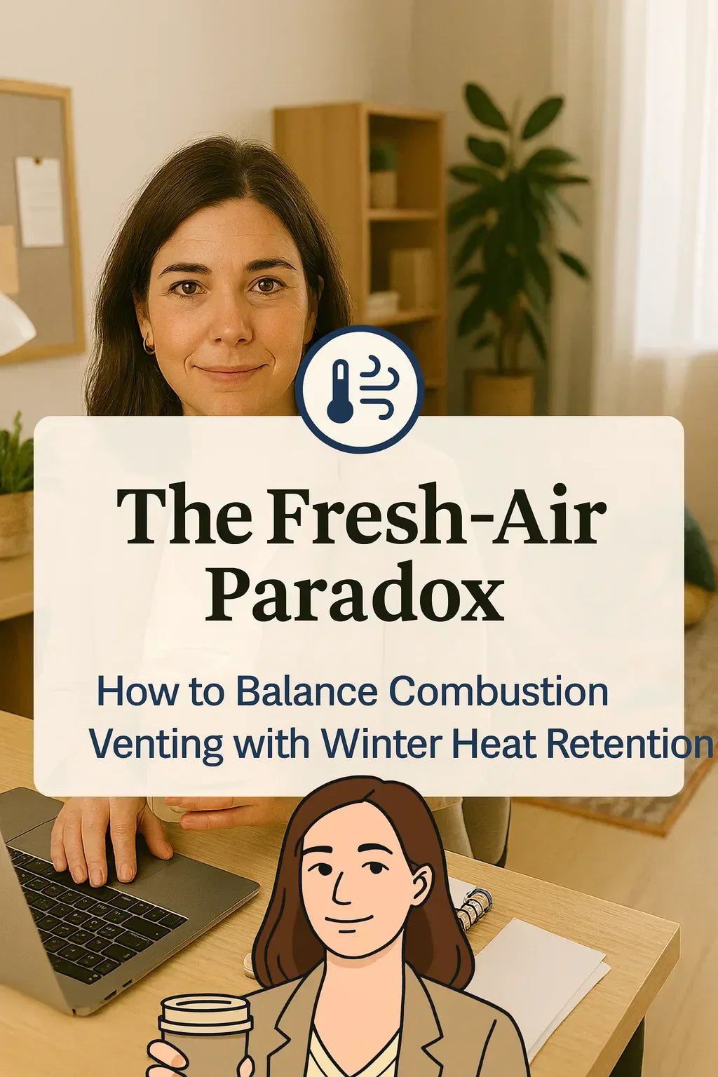 The Fresh-Air Paradox — How to Balance Combustion Venting with Winter Heat Retention