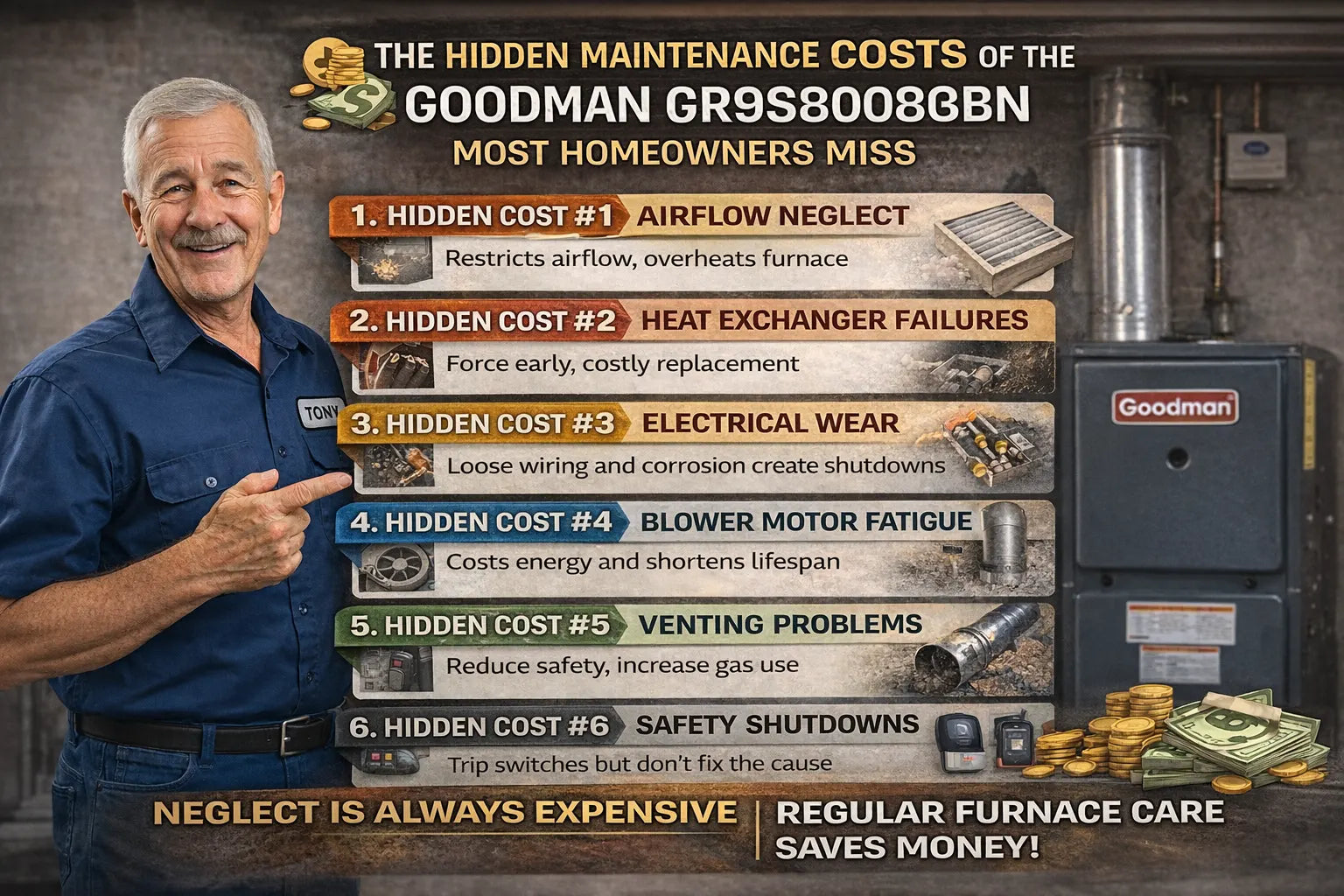 The Hidden Maintenance Costs of Goodman GR9S800803BN Most Homeowners Miss