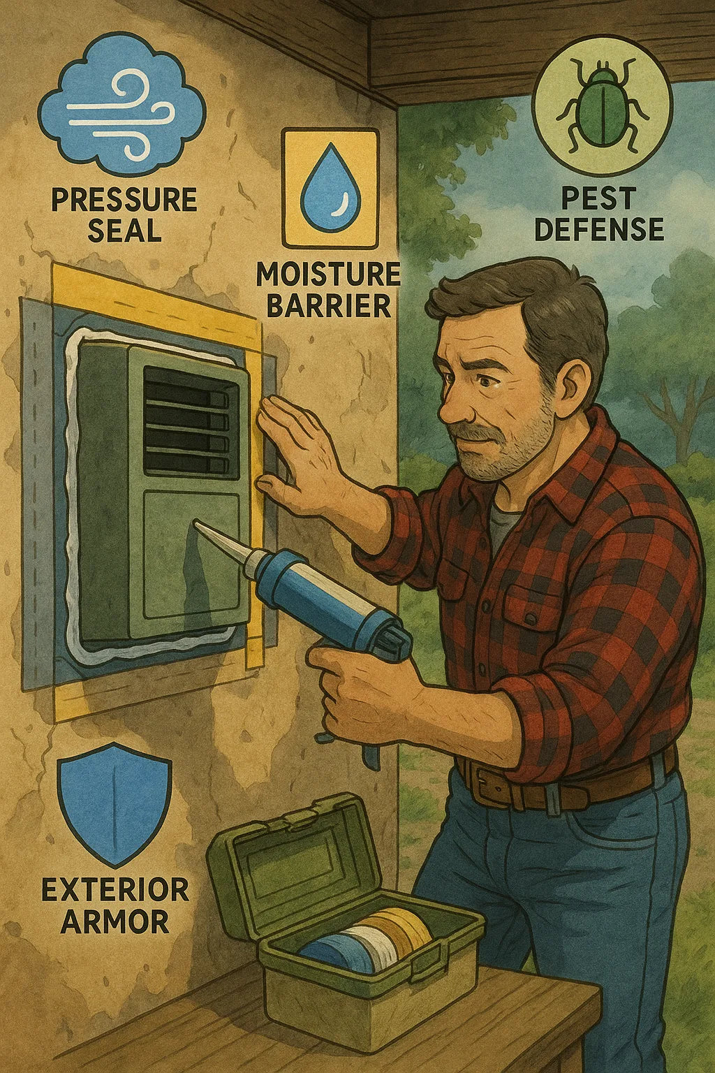 The Weather Lock Strategy Mike’s 4-Layer Defense Against Wind, Bugs & Backdrafts
