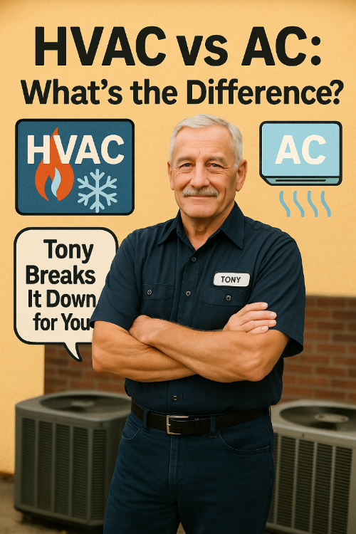 HVAC vs AC: What’s the Difference? Tony Breaks It Down for You
