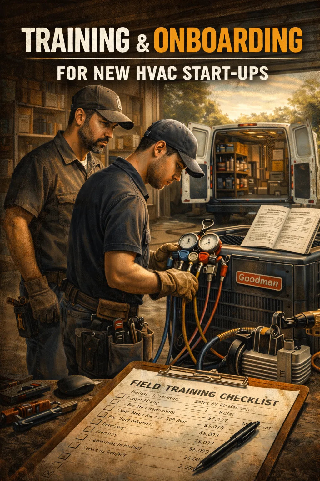 Training & Onboarding for New HVAC Start-Ups