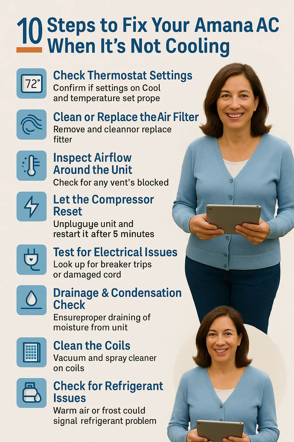 Safety and tools before you start troubleshooting