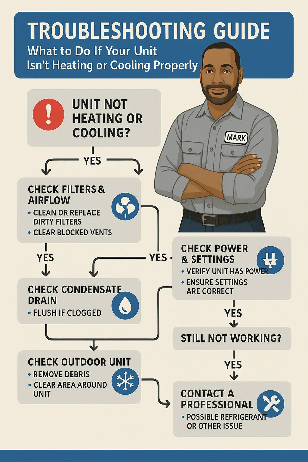 Troubleshooting Guide What to Do If Your Unit Isn’t Heating or Cooling Properly