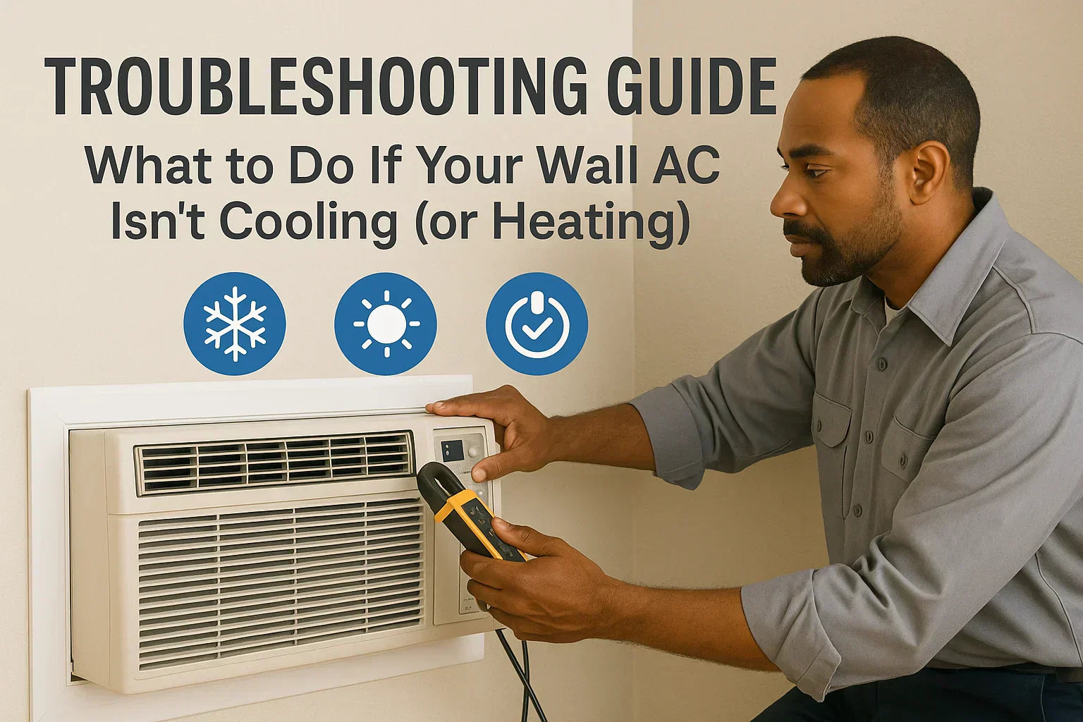 Troubleshooting Guide What to Do If Your Wall AC Isn’t Cooling (or Heating)