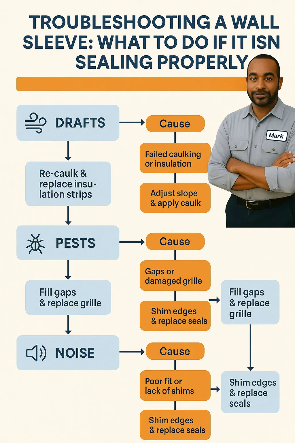 Troubleshooting Guide What to Do If Your Wall Sleeve Isn’t Sealing Properly
